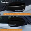 Carbon Fiber Style Car Rearview Mirror ABS Cover For Suzuki SWIFT 2017 2018      2024 2025 2026 Accessories