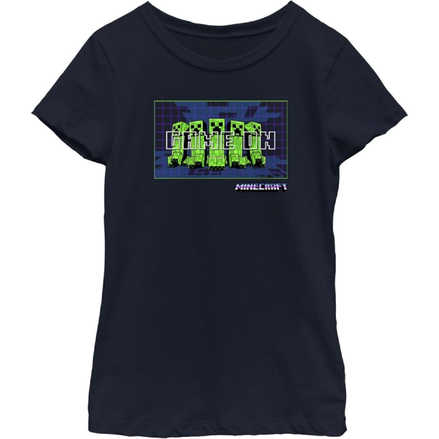 

Fifth Sun Girl s Minecraft Creepers Game On T-Shirt XXXXXL різнокольоровий