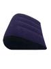 1Pc Inflatable Triangle Pillow Multi-Purpose Lumbar Leg Back Support Comfortable Flocking Surface Pillow Gift