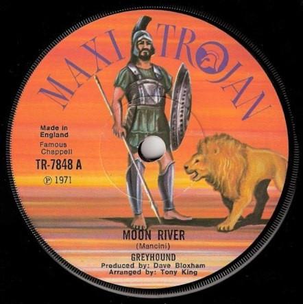

7inch Record GREYHOUND - Moon River TR7848 Maxi Trojan 1971 UK Reggae, Ska & Dub Used