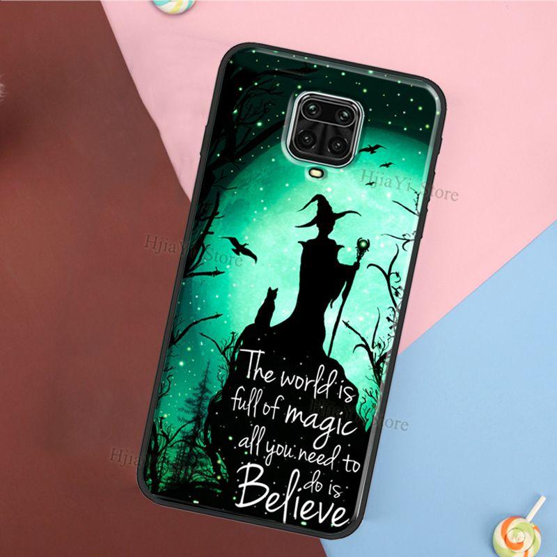 Pouzdro Witch Magic pro Xiaomi Redmi Note 11 Pro Note 10 Pro 10S 9S 7 8 9 Pro Kryt pro Redmi 10 9A 9C 9T