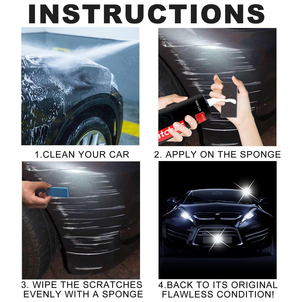 Car Scratch Remover Auto Scratch Repair Tool Car Scratches Repair Polishing Wax Anti Scratch Cream