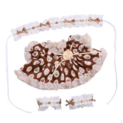 Doll Clothing Clothes Replacement Dress Up Color Match Design Princess Cute Decoration