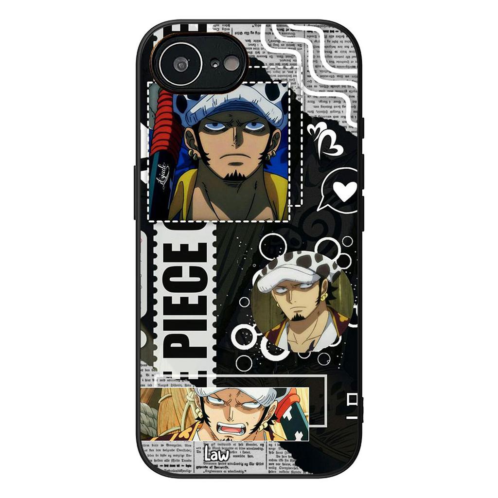 Trafalgar D Water Law One Luffy Pieces for Samsung Galaxy Note 20 9 10 S8 S10 Lite S9 Plus A54 A53 A21S S10E A17 Phone Case