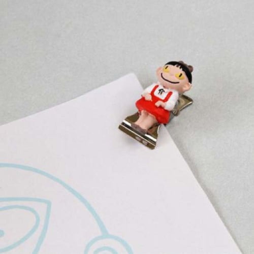 Gegege no Kitaro Mini Clip Set - All Together (Kitaro, Medama Oyaji, Nezumi Otoko, Ittan Momen, Nurikabe, Konakijii, Sand-throwing Baba)