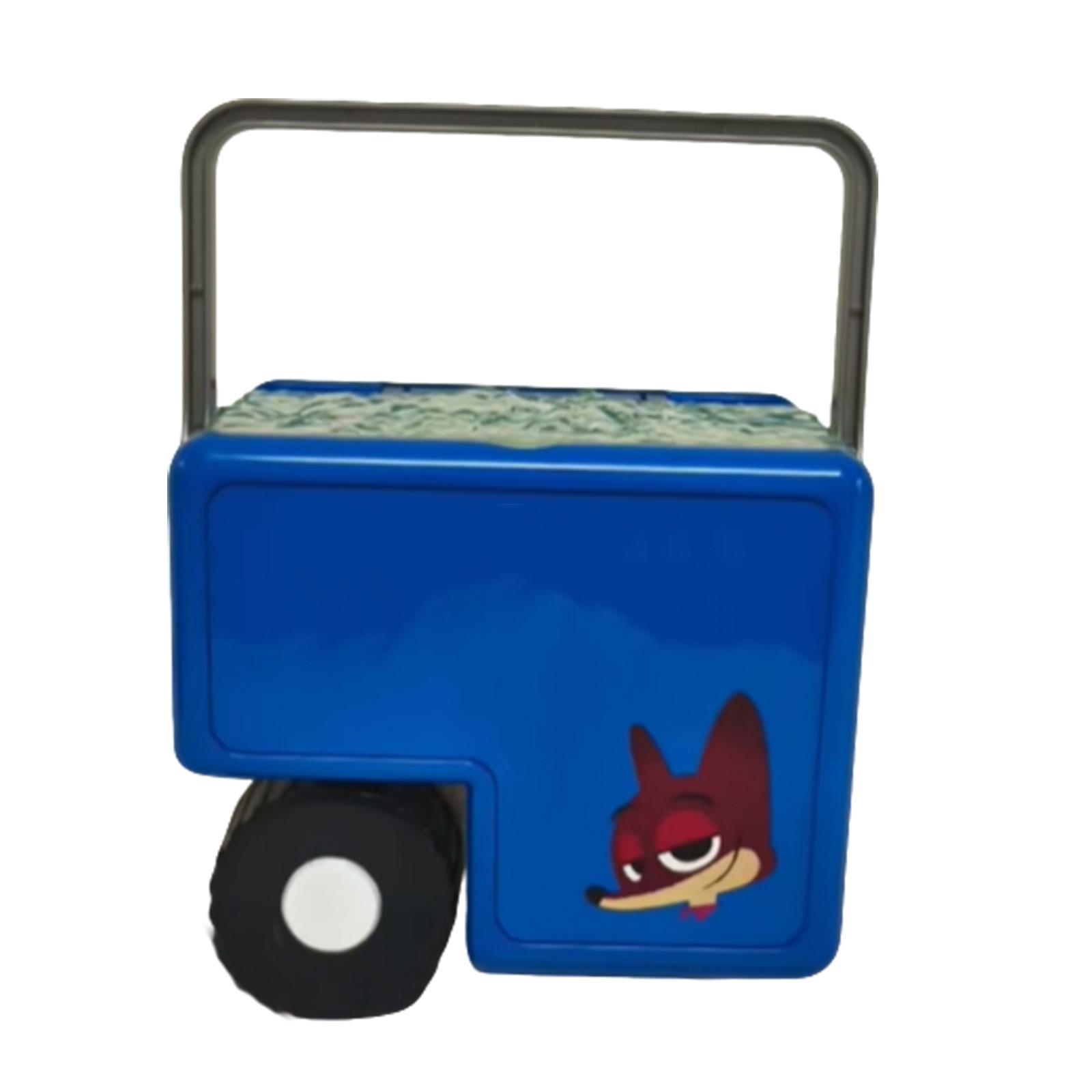 

Горячий аниме-мерч - Ведро для попкорна в форме животного в виде холодильника One Size