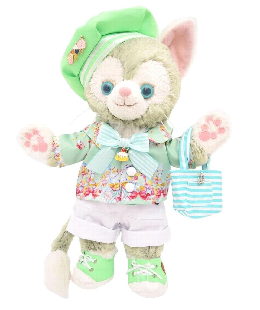 Teddy Bear Mail Order Alice Gelatoni Costume with Tote Desert Size Small Dress-Up Bag, Sailor, (No Body)