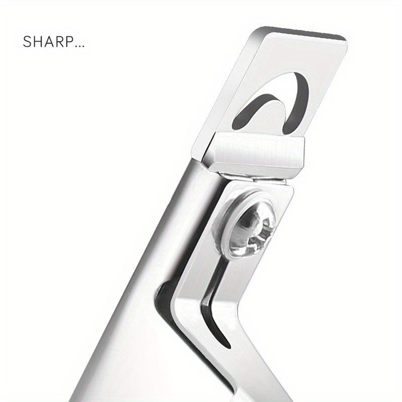 Professional Fake Nail Cutter Nail Cipper Tips Cutter U Type Acrylic Fake Nail Edge Trimmer Stainless Steel Nail Manicure Tools