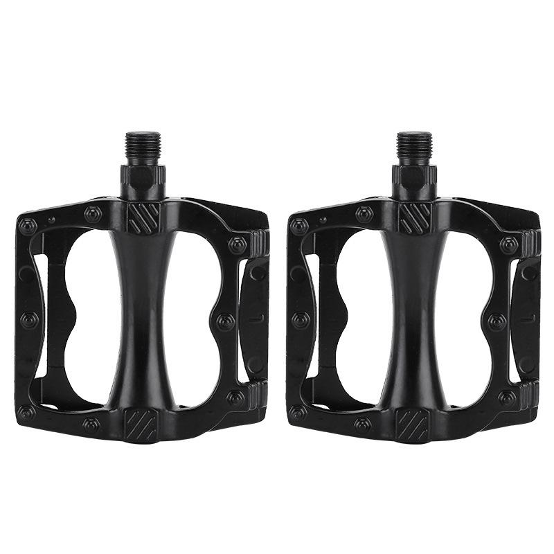 Mountain Bike Large Aluminum Alloy Pedals/bicycle Steel Ball Pedals/pedal Accessories Anti slip Riding Pedals Pedal чёрный