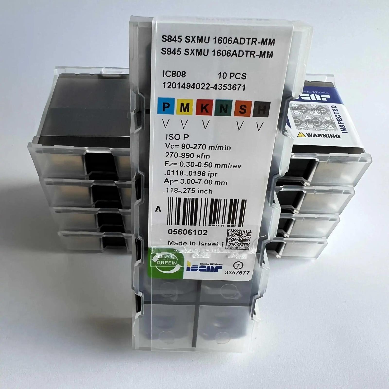 

ISCAR / S845SXMU1606ADTR-MM IC808 /Industrial indexable Carbide Inserts 10 PCS