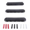 3PCS Finnenbox Set PVC Surfbrett Surf Finnen Stecker Set mit Schrauben Schlüssel für Paddle Board Finnenersatz
