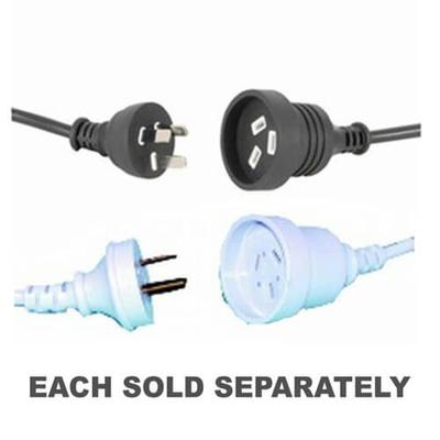 Jaycar Mains Extension Cable with Flange 240V 10A (10m)