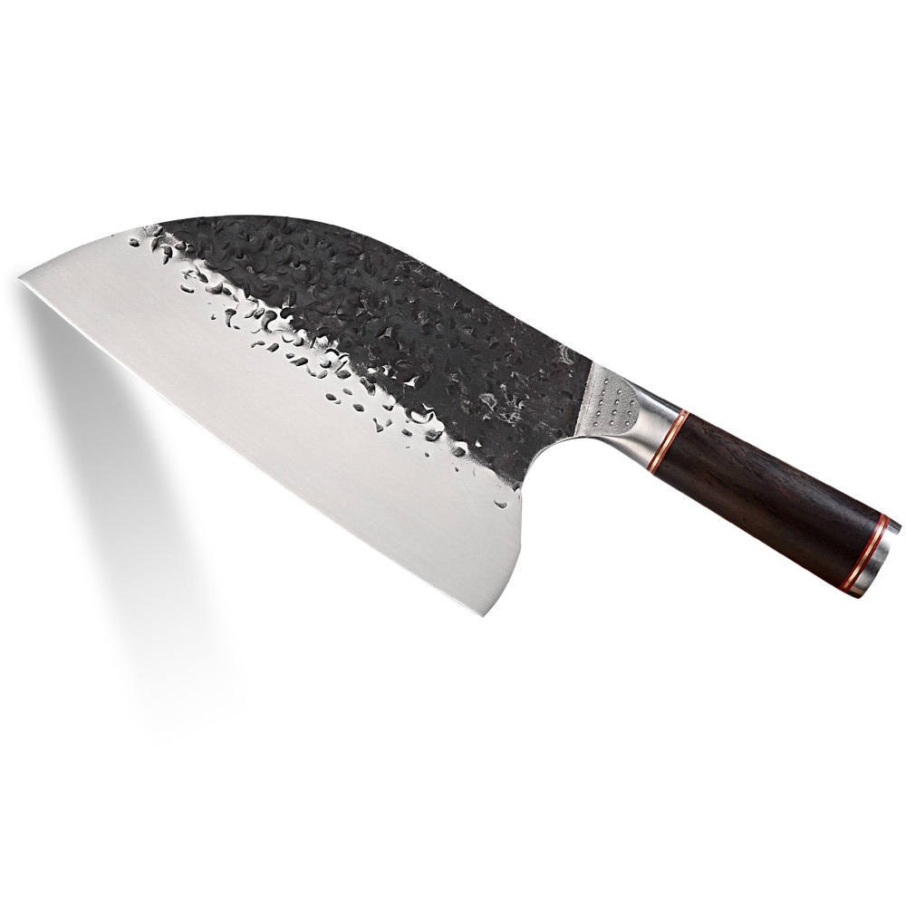 Stainless Steel Chef Knife Handmade Forged Sharp Cleaver Wide Blade Professional Butcher Knife Utility Vegetable Knives