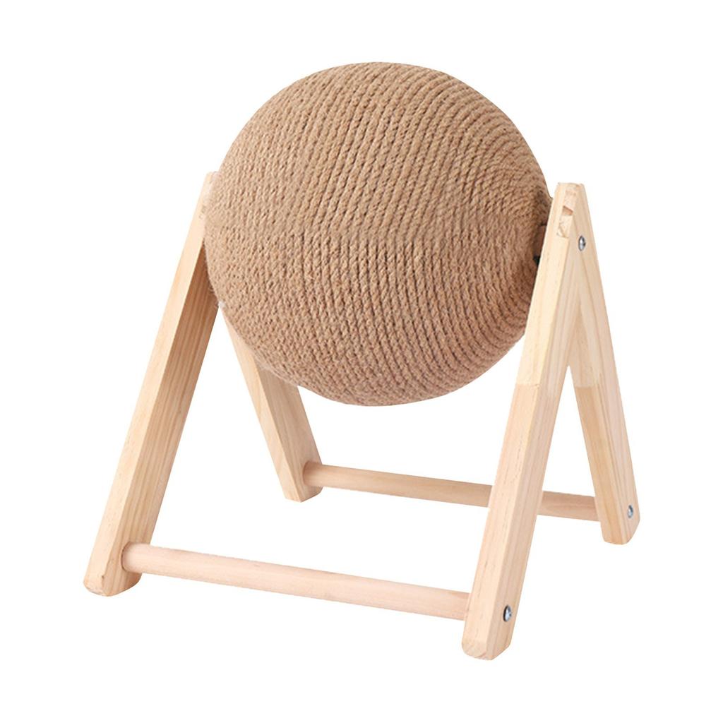 Cat Scratching Ball Toy Kitten Sisal Rope Ball Board Grinding Paws Toys Cats Scratcher Wear-resistant Pet Furniture Supplies