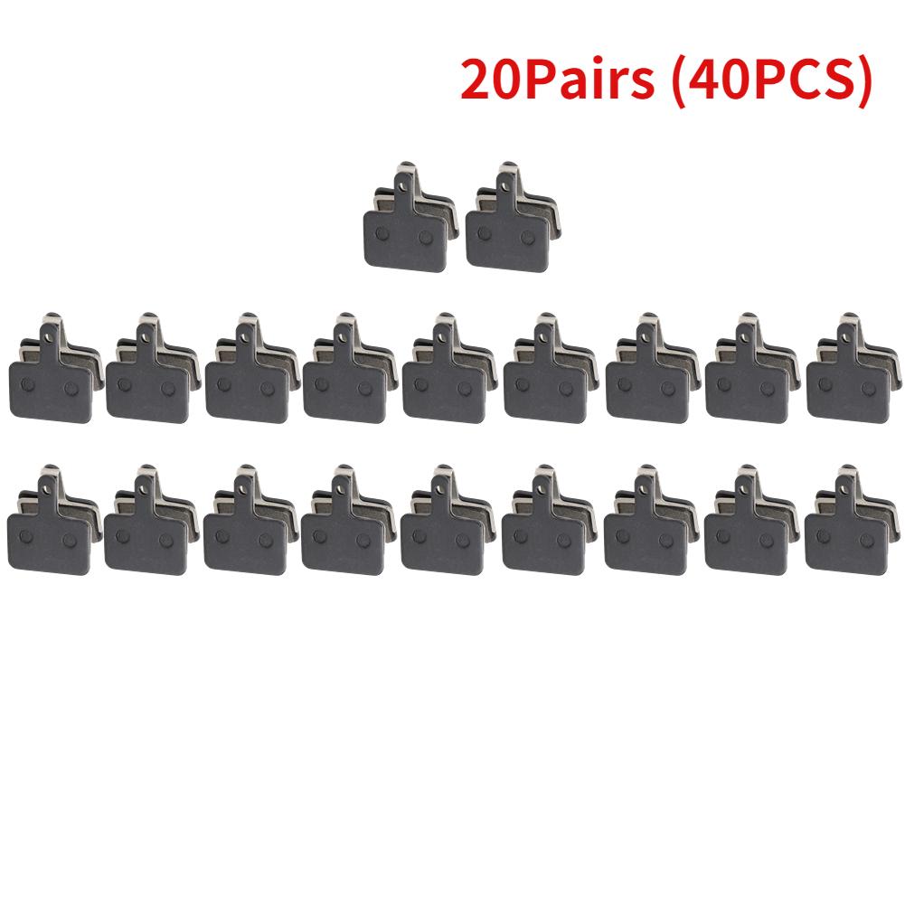 2-60Pairs Bicycle Semi Metal Resin Ceramics Disc Brake Pads for Shimano B01S M375 M395 M416 M445 M446 M485 M486 M515 M525