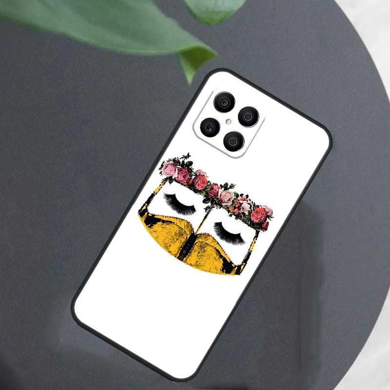 Muslim Islamic Arabic Hijab Girl For Honor Magic 8 7 5 6 Pro Case For Honor 200 400 Lite 50 70 90 X8c X8b X9a X9b X9c X9d Win