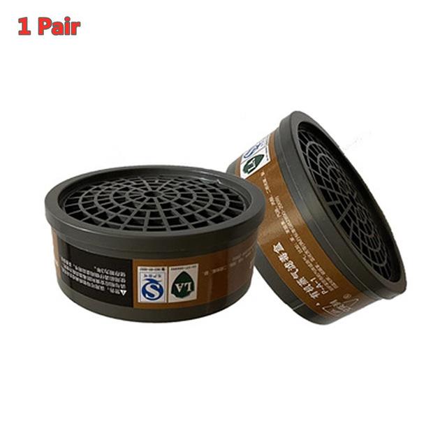 Half Face Protective Chemical Respirator With Filters Safety Goggles Industrial Paint Spray Anti Organic Vapor