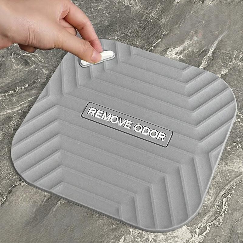 Silicone Anti Odor Floor Drain Deodorant Pad Toilet Sewer Cover Water Stopper Bathroom Products