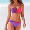 Women's Bikini Print Set Splicing Swimsuit Two- Piece Swimsuits For Women Beachwear