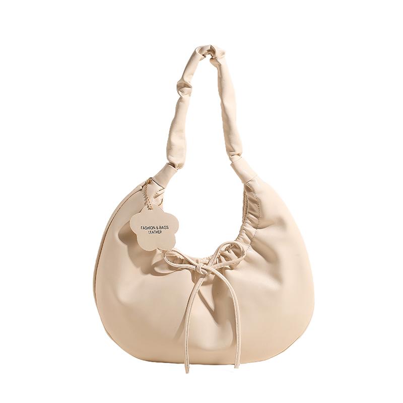 Geantă de umăr geantă elegantă de înaltă calitate textură feminină nouă de toamnă și iarnă geantă crossbody versatilă în formă de semilună