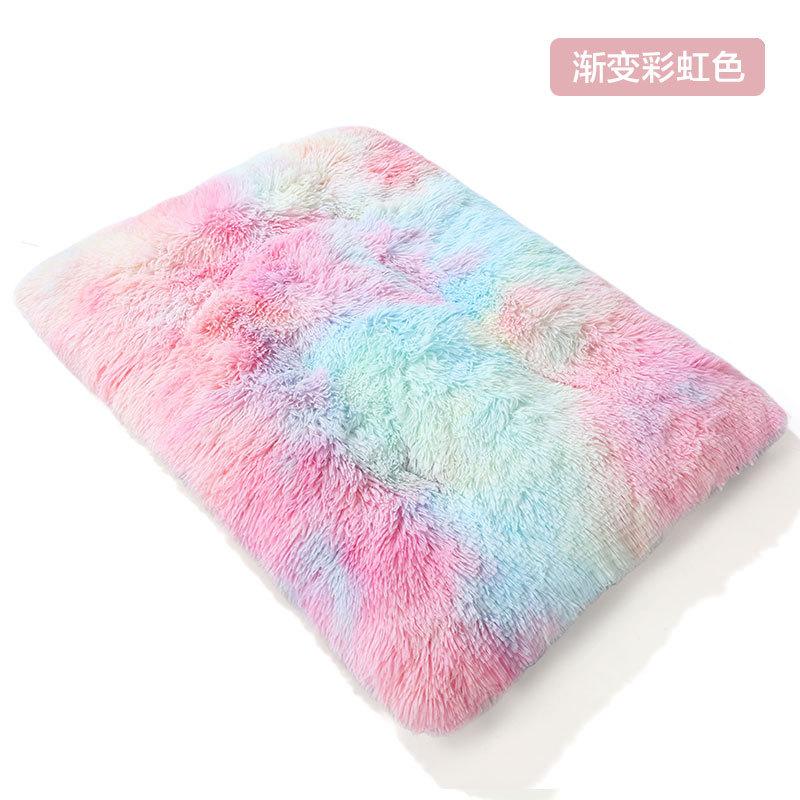 Cat litter, kennel, pet supplies, dog mat, plush winter warm sleeping pet mat, dog bed