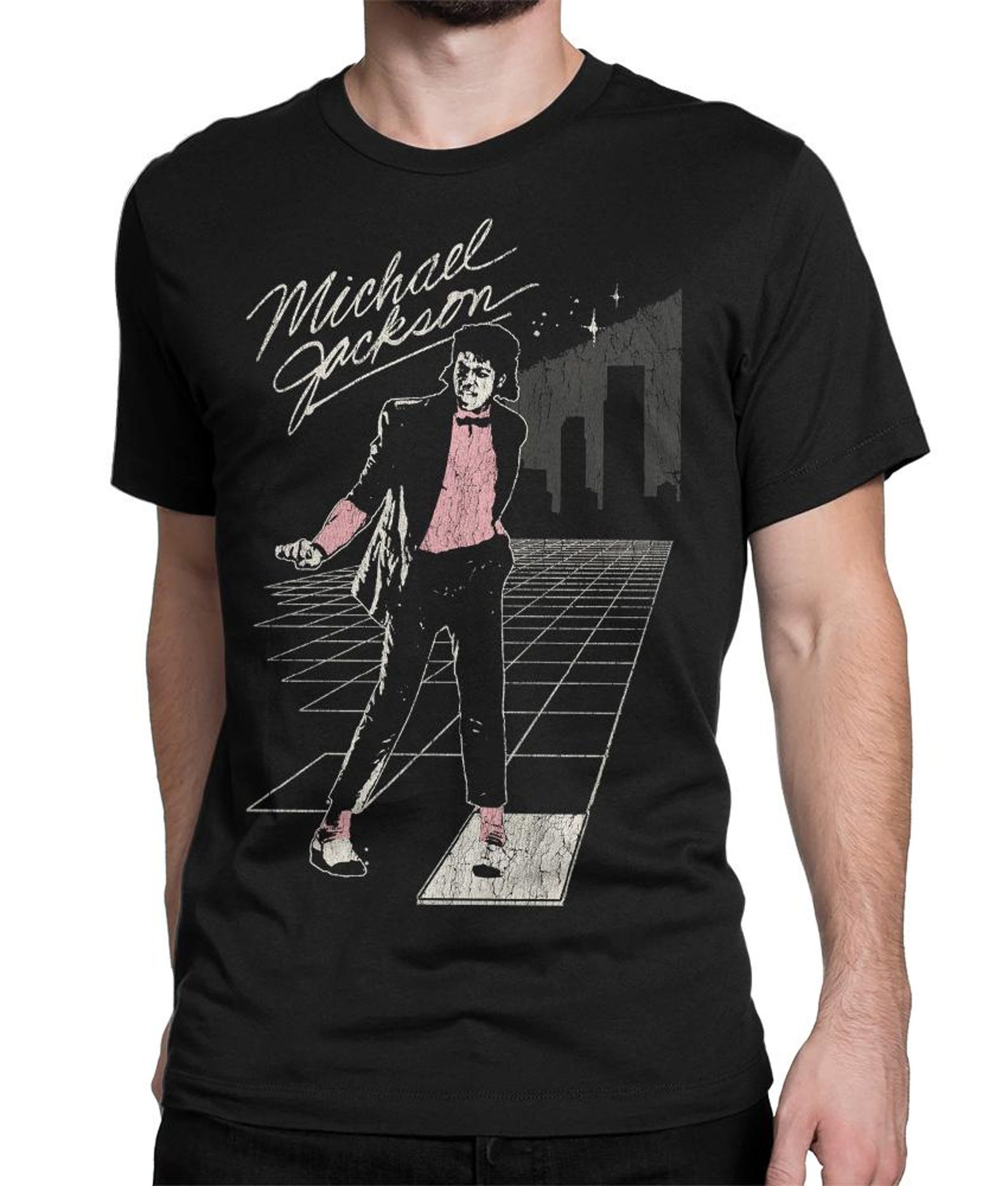 Винтажная футболка Michael Jackson Billie Jean, мужские и женские размеры M