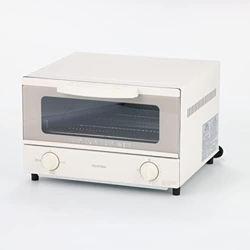 Iris Ohyama Toaster Oven, 4 Pieces, 3 Temperature Adjustment Levels, Tray Included, Toaster Oven, Stylish, Easy To Clean, For Two People, 1200W EOT-03
