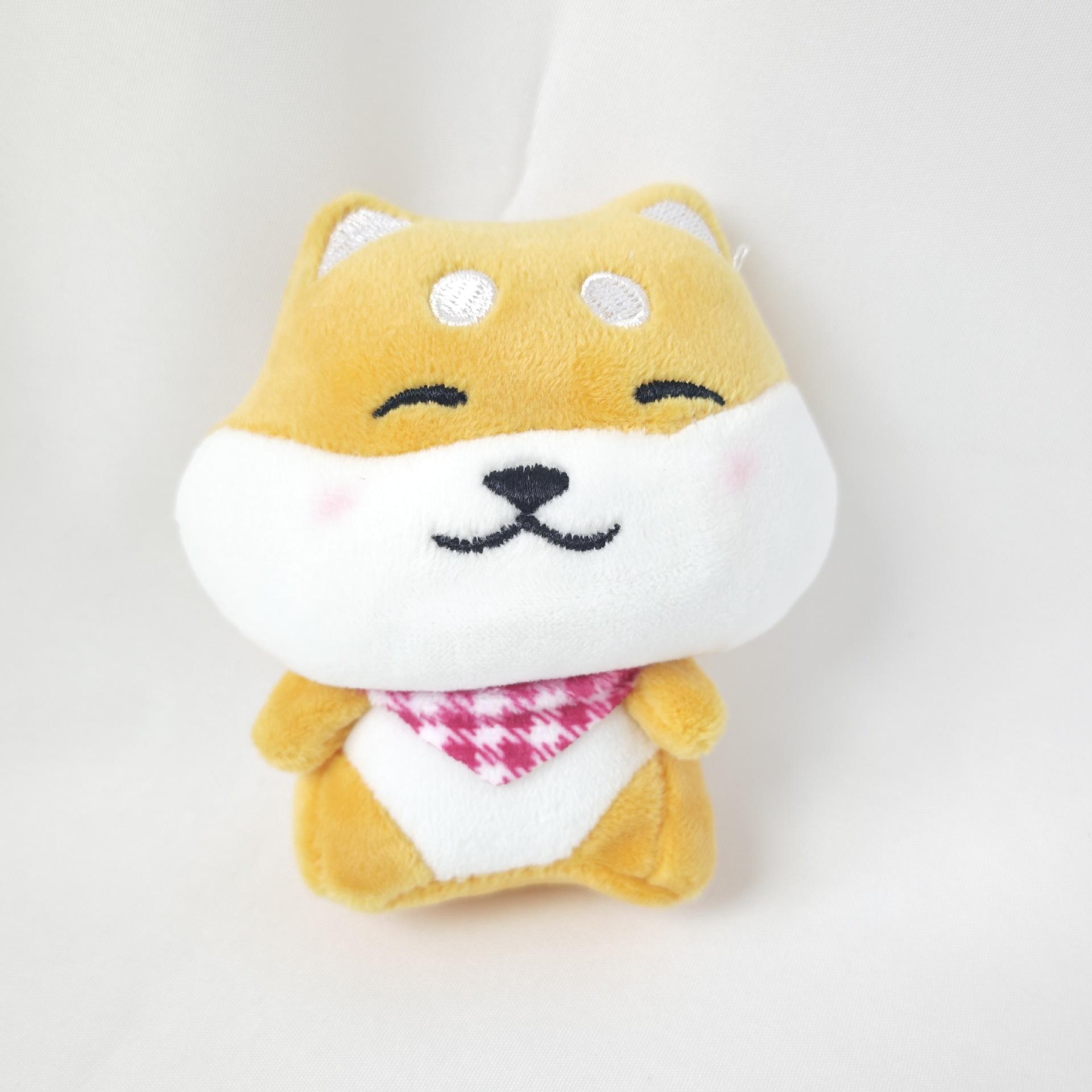

Cute Shiba Inu Dog Plush Doll, Puppy Doll Loyal Dog Schoolbag Pendant Doll Doll 10cm хаки