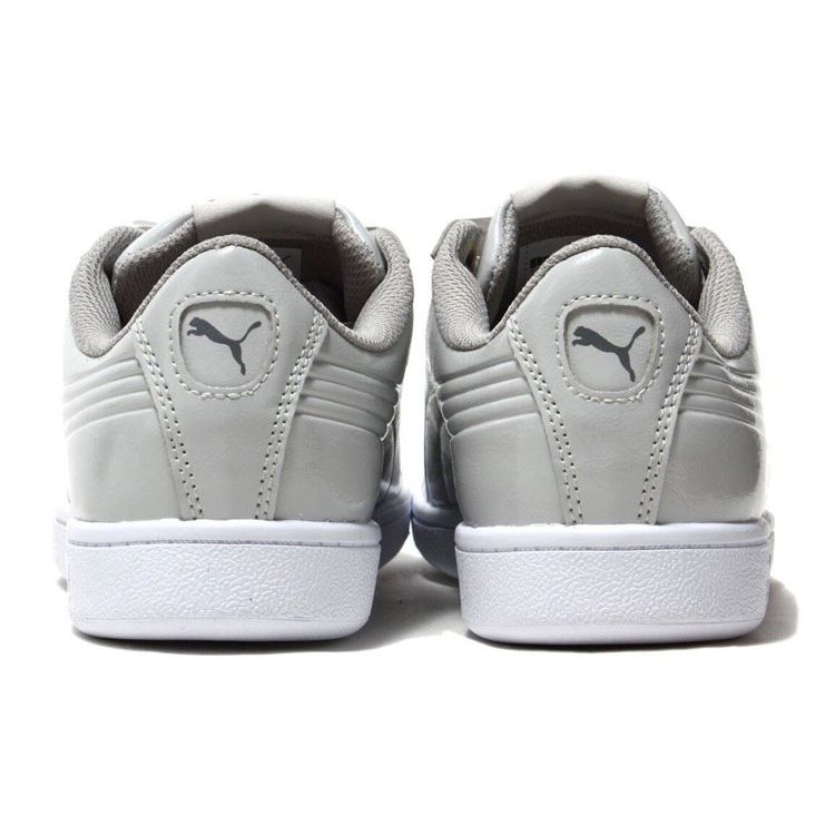 Puma Vikky Ribbon Patent Casual Sneakers Women sneakers Gray 366417-03