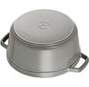 Cocotte Zwilling Staub Round 18cm Graphite Grey 1.7l (40509-484-0)
