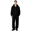 Unisex Solid Color Zip-Up Sports Hoodie - Casual Slim-Fit Jumpsuit for Autumn/Winter