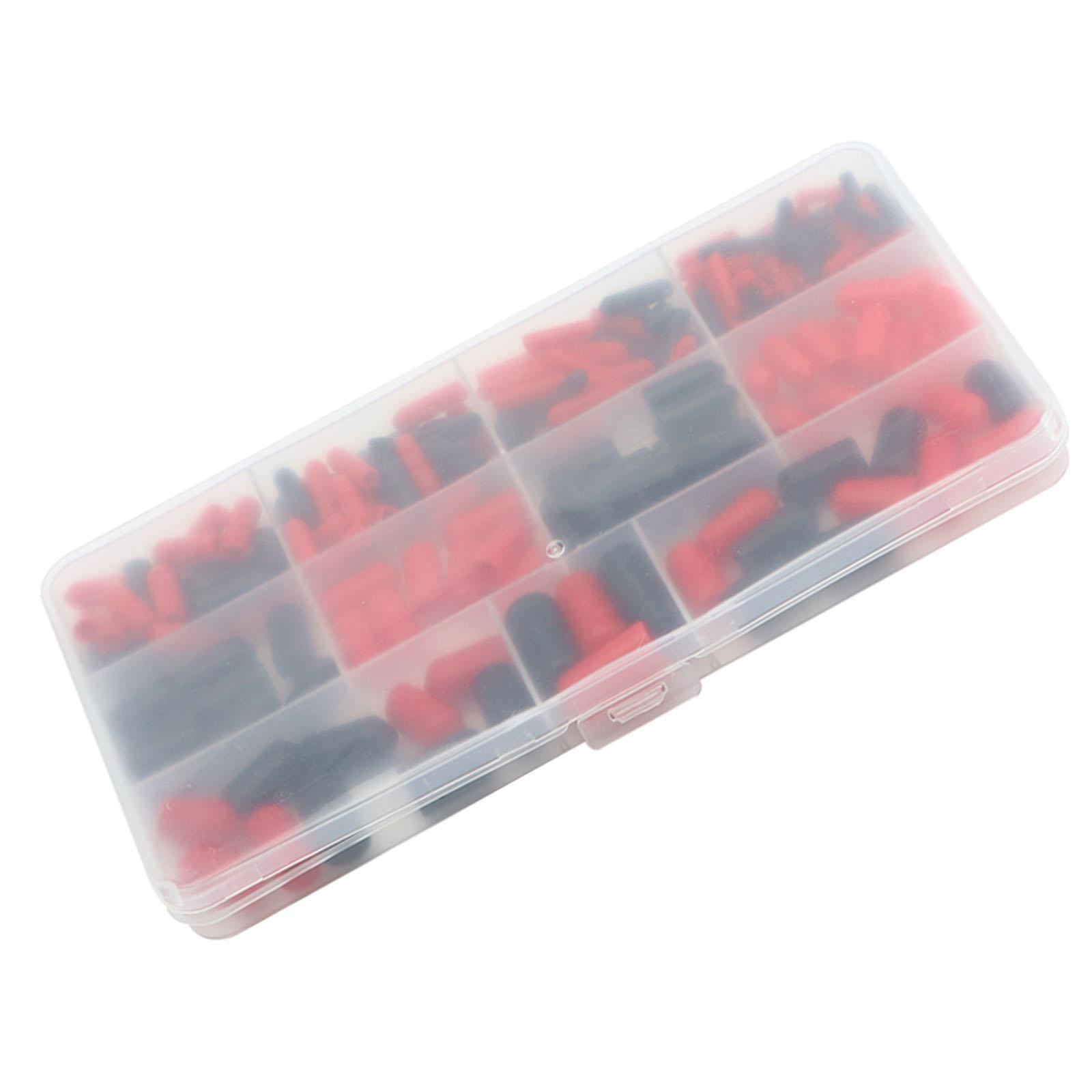 

Versatile 160pcs Electrical Insulation Sleeve set with 9 Size Comprehensive Insulation Boots for Wiring & Piping Safety