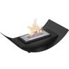 Tabletop Bioethanol fireplace BIOMISA MINI TÜV black set