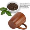 Safe Solid Wood Teacups Multifunctional Wooden Wine Mug Durable Wooden Mugs  Drinking Coffee
