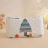 Summer Children's Cartoon Memory Foam Pillow: Cool-touch, Skin-friendly, Slow Rebound, Neck Support for Kindergarten Naps.