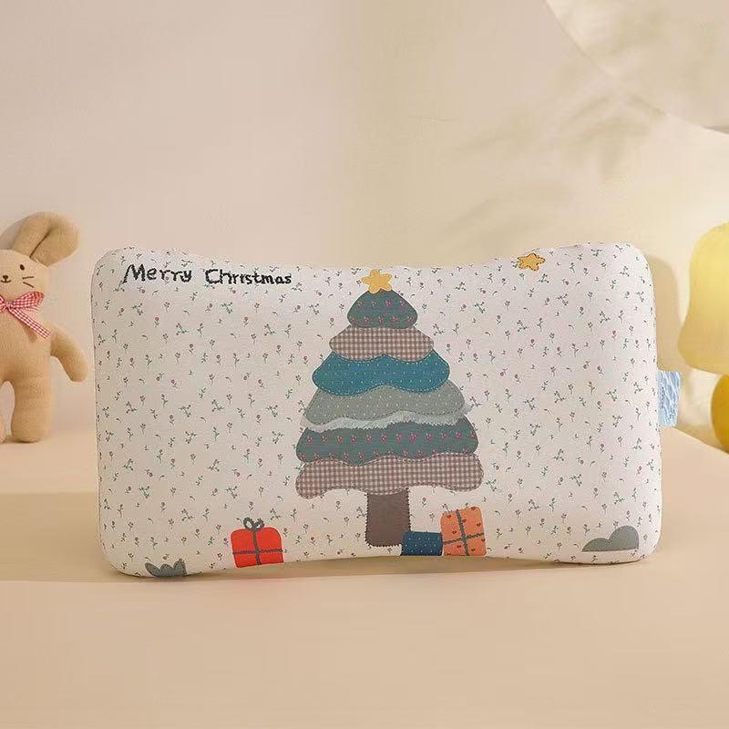 Summer Children's Cartoon Memory Foam Pillow: Cool-touch, Skin-friendly, Slow Rebound, Neck Support for Kindergarten Naps.