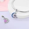 Mystery Star Series Original 925  Silver Charms Fit Bracelet Pendants Dangle Diy Jewelry Gift For Women