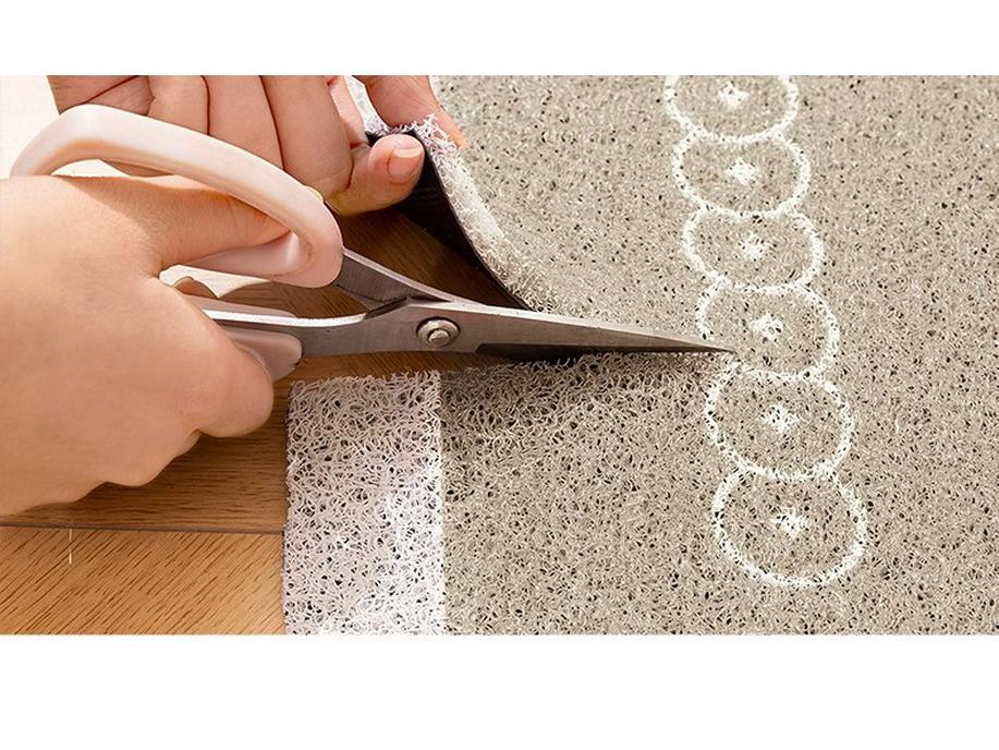 Cartoon Coir Door Mat: Cute, Anti-Slip, Dirt-Resistant, Dust Removal, Cuttable PVC Mat