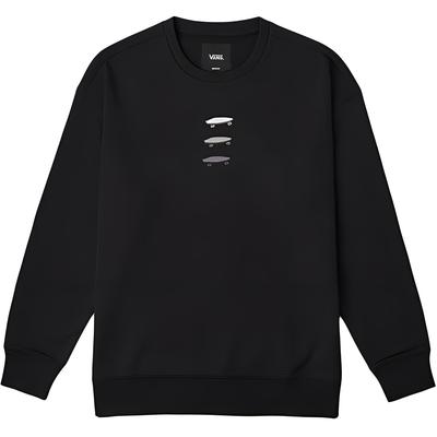 Vans Pullover Rundhals Skateboard Logo Langarm Sweatshirt Unisex Sweatshirt Schwarz VN000P35BLK