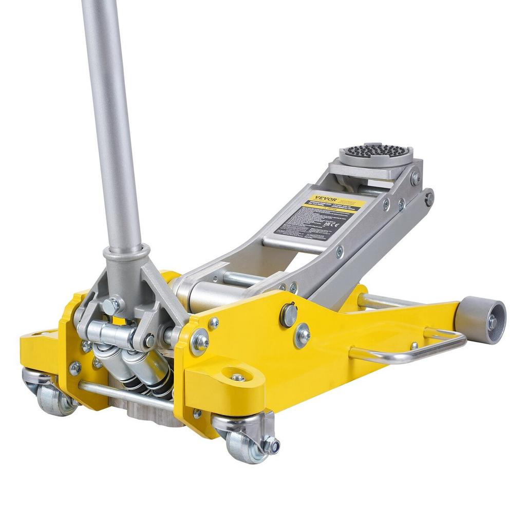 Low Profile Floor Jack 3 Ton Heavy Duty Dual Piston Rapid Pump