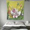 diddl Wall Tapestry Aesthetic Wall Hanging Printed Fabric Blanket Decorative Tapestries for Bedroom Living Room Home Decor