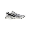 Mizuno Wave Rider 10 Comfortable Versatile Running Shoes Men sneakers Silver White D1GA261D06