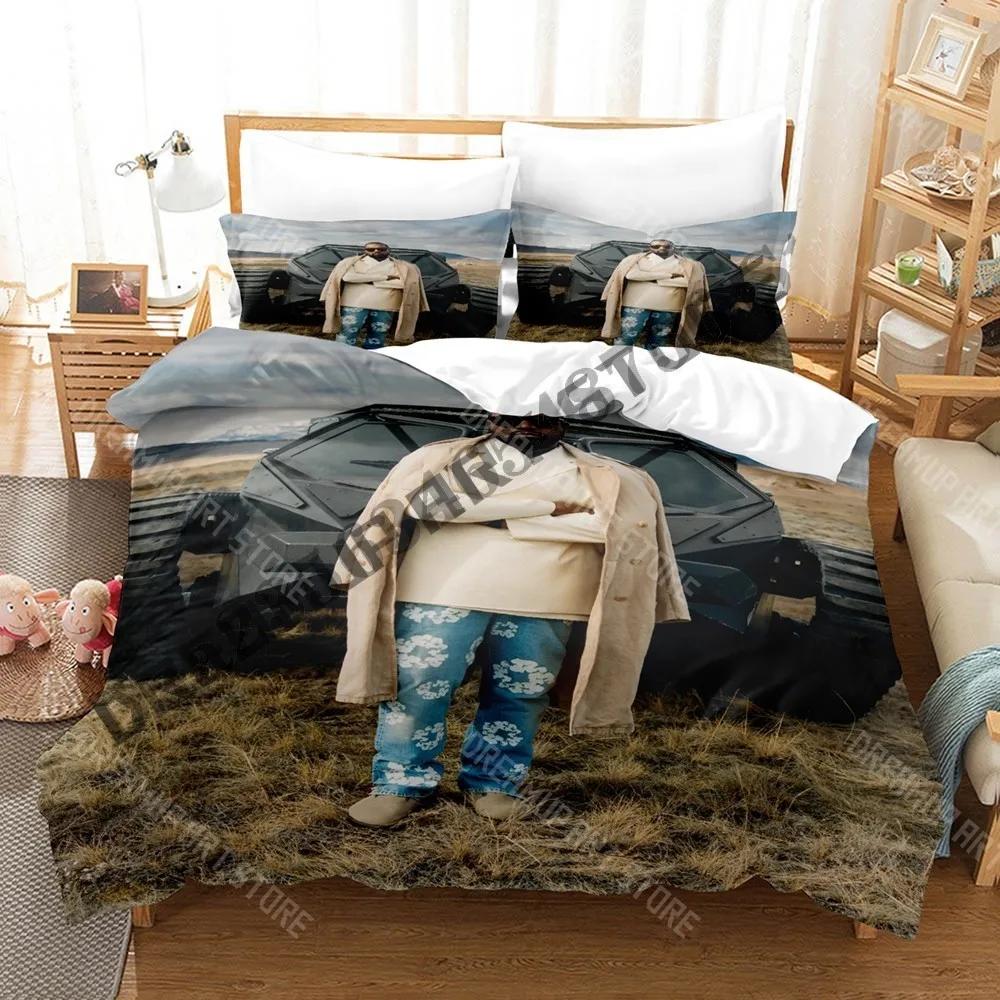 3D Print Kanye West Bedding Set Single Twin Full Queen King Size Bed Set Adult Kid Bedroom Duvetcover Sets Cool Bed Sheet Set