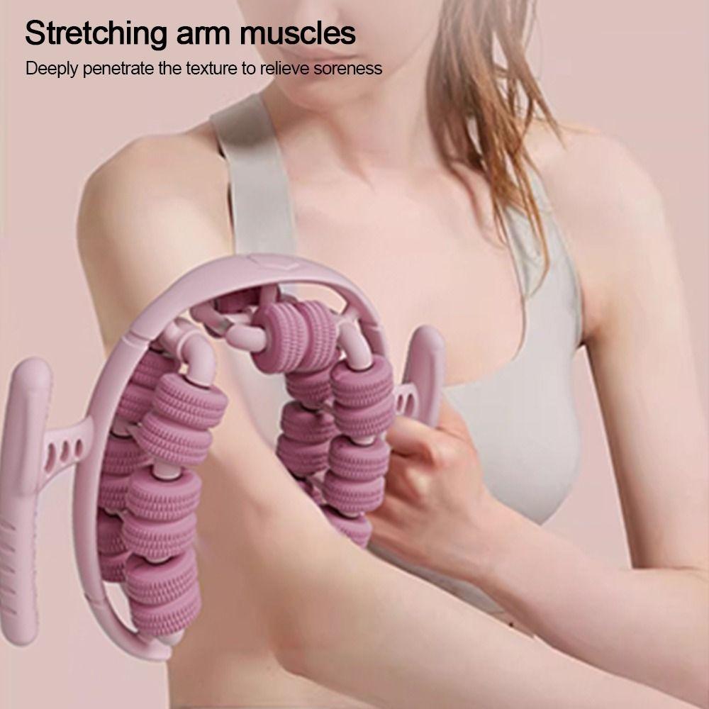 Massage Roller Annular Leg Clamp Solid Color Relaxing Tool Newest Leg Massager Yoga