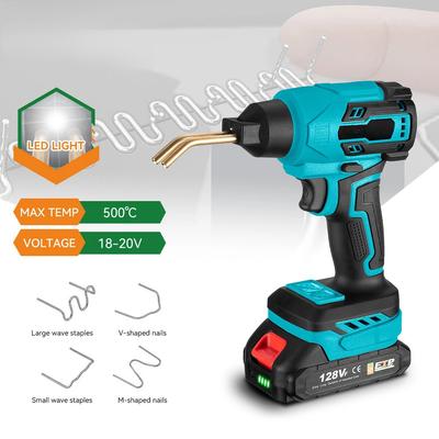 New 500℃ Fast Heating Plastic Welding Gun Rechargeable Efficient Car Bumper Crack Repair Kit Plastic Fissure Welding Machine