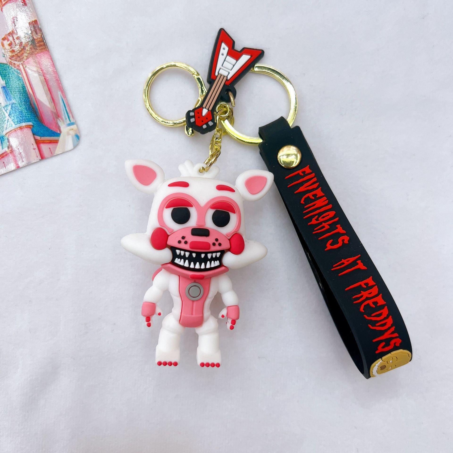 

Нетоксична мультяшна ігрова фігурка Дії Fnaf Ведмідь Фредді Фазбер Модель Лялька Іграшка П ять Ночей Фредді Брелок Для Дитини Подарунок На День Народження