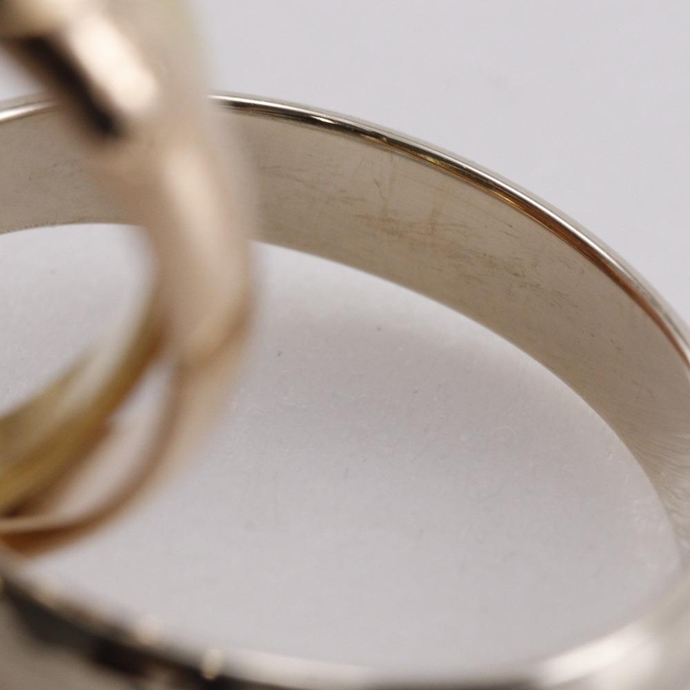 Cartier Trinity Ring K18 Gold (YGxPGxWG) #5.4(US Size) 7.1g Women Used