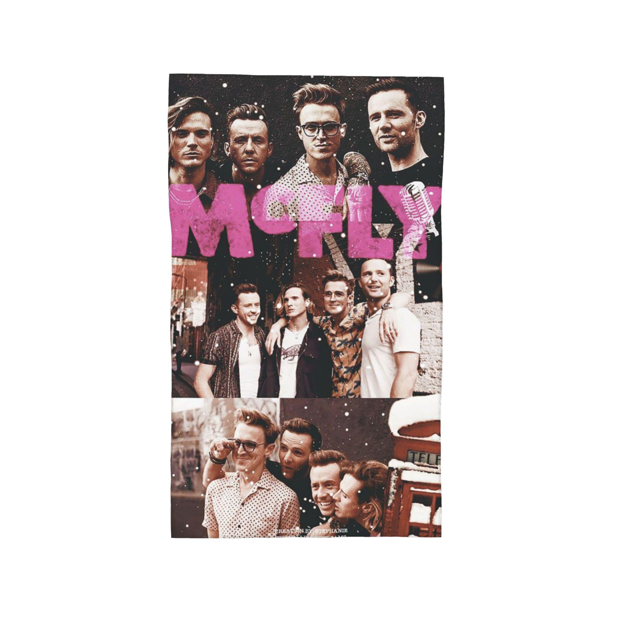 

McFly Band Soft Face Towel Quick Dry Pool Bath Cotton Towels Absorbent W30*H60(CM)