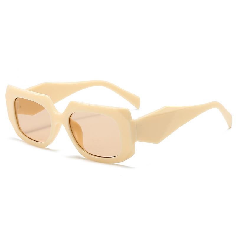 Vintage Irregular Square Sunglasses Women Men Fashion Brand Designer Sun Glasses Outdoor Revelry Party Lady Man Glasses UV400