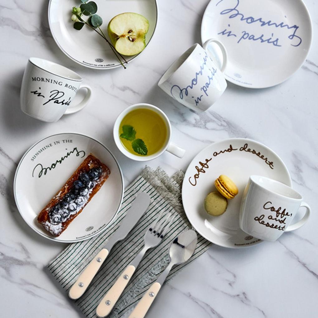[modernhouse] Emotional Tableware Set + Cutlery Set for 4